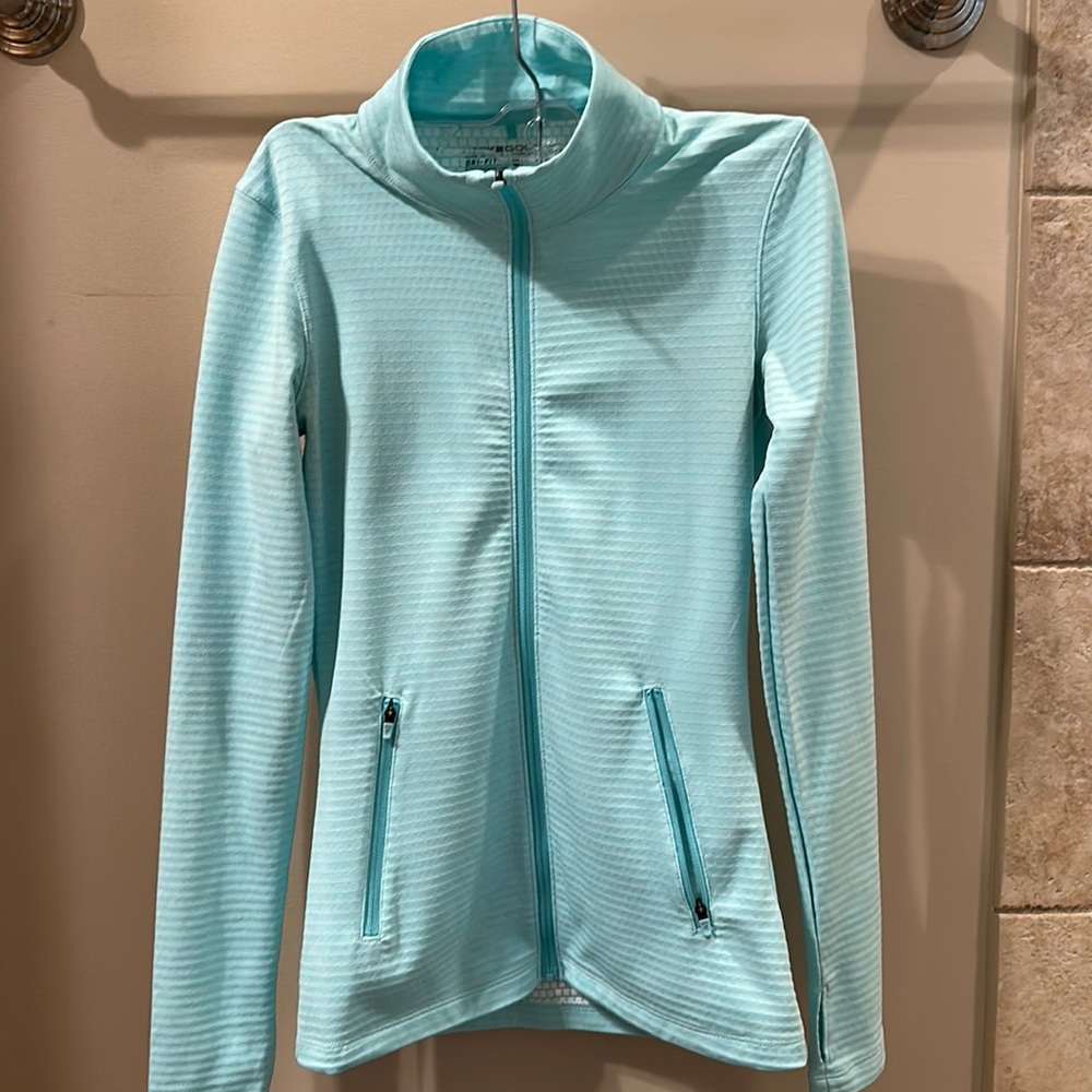 Nike golf dri fit zip up